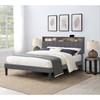 Full Upholstered Panel Bed (T2178-D) image 1