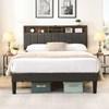 Full Upholstered Panel Bed (T2178-D) image 2