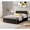 Queen Upholstered Panel Bed with Storage (T2334B-Q) image 2