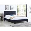 Queen Upholstered Platform Bed (T2366BL‐Q) image 1