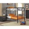 T2810B 39”/39” Bunk Bed (Black) image 1