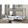T2810G 39”/39” Bunk Bed (Silver) image 1