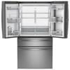 23.3 Cu. Ft. Smart Counter-Depth Fingerprint Resistant 4-Door French-Door Refrigerator with Door In Door (PJD23BYWFS) image 2