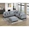 Robstown Fabric Ottoman (9688GY-4) image 4