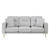 Violetta Stationary Fabric Sofa (9417GRY-3) image 1