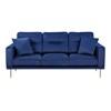 Violetta Stationary Fabric Sofa (9417BUE-3) image 1
