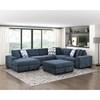 Raife Fabric Storage Ottoman (9624BU-4) image 4