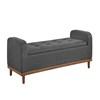 Brigitte 4590DG Lift Top Storage Bench image 2