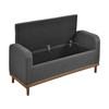 Brigitte 4590DG Lift Top Storage Bench image 4