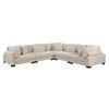 Traverse Fabric 5 pc Sectional (8555BE*2AC3CR) image 1