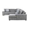 Raife Fabric 5 pc Sectional (9624GY*52LRC) image 4