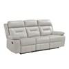 Laconia Reclining Leather Match Sofa (9629SVE-3) image 2