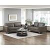 Cazon Stationary Fabric Sofa (9637BRG-3) image 4