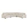 Fabric 4 pc Sectional (9623BE*4LU2R) image 1