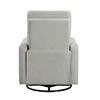 Olathe Swivel Glider Leather Look Recliner (9504SM-1) image 4
