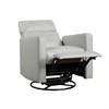 Olathe Swivel Glider Leather Look Recliner (9504SM-1) image 5