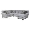Kieran Fabric 2 pc Sectional (9679GY*SC) image 1