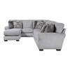 Kieran Fabric 2 pc Sectional (9679GY*SC) image 4