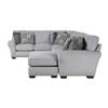 Kieran Fabric 2 pc Sectional (9679GY*SC) image 5