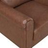 Hector Stationary Leather Look Loveseat (9690CHC-2) image 5