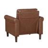 Hector Stationary Leather Look Chair (9690CHC-1) image 5