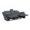 Goodland Reclining Fabric Loveseat with Console (9577DG-2) image 4