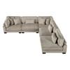 Traverse Fabric 5 pc Sectional (8555GB*5SC) image 3