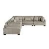 Traverse Fabric 5 pc Sectional (8555GB*2AC3CR) image 2