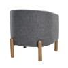 Borger Stationary Fabric Accent Chair (1012GRY-1) image 4