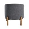 Borger Stationary Fabric Accent Chair (1012GRY-1) image 5