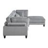 Robstown Fabric 4 pc Sectional (9688GY*42CRACOT) image 3