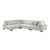 Tinley Fabric 4 pc Sectional (9555BEG*42CR2AC) image 2