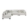 Tinley Fabric 4 pc Sectional (9555BEG*42CR2AC) image 4