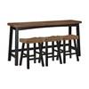 Caspian 4 pc Counter Height Dinette (5687BTT-364P) image 1