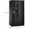 36-inch, 21 cu. ft. Side-by-Side Refrigerator with Water and Ice Dispenser (WRSC5536RV) image 8