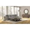 Comfrey Faux Fur 2 pc Sectional (3045-63 1998-18/3045-76 1998-18) image 8