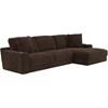 Comfrey Faux Fur 2 pc Sectional (3045-63 1998-09/3045-76 1998-09) image 2