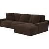 Comfrey Faux Fur 2 pc Sectional (3045-63 1998-09/3045-76 1998-09) image 3