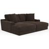 Comfrey Faux Fur 2 pc Sectional (3045-75 1998-09/3045-76 1998-09) image 1