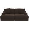 Comfrey Faux Fur 2 pc Sectional (3045-75 1998-09/3045-76 1998-09) image 2