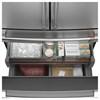 36-inch, 23.2 Cu. Ft. Smart Counter-Depth 4-Door French-Door Refrigerator (CJE23DP2WS1) image 3