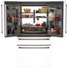 36-inch, 23.2 Cu. Ft. Smart Counter-Depth 4-Door French-Door Refrigerator (CJE23DP4WW2) image 2