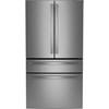 23.2 Cu. Ft. Smart Counter-Depth Fingerprint Resistant 4-Door French-Door Refrigerator (PJE23BYWFS) image 1