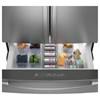 23.2 Cu. Ft. Smart Counter-Depth Fingerprint Resistant 4-Door French-Door Refrigerator (PJE23BYWFS) image 5