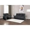 Bienne Reclining Leatherette Sofa (FM69002BK-SF-M) image 2