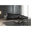 Vadso Leather Match Sectional (FM69005BK-SECT-R) image 2