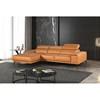 Vadso Leather Match Sectional (FM69005LB-SECT-L) image 2
