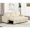 Yves Fabric Sectional (FM6964BG-SECT) image 4