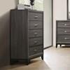 Errico 5-Drawer Chest (FM7215GY-C) image 1
