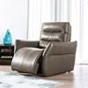 Granucci Power Leather Recliner (FM90007GY-CH-PM) image 1